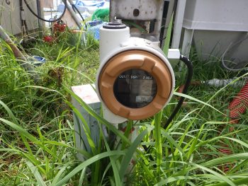 投げ込み式水位計ディスプレイ交換（京都・滋賀・大阪・関西地区対応）
